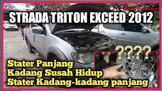 Strada Triton Exceed KadangKadang Stater Panjang  Tune Up Mesin Triton Exceed 2012 [upl. by Fiona]