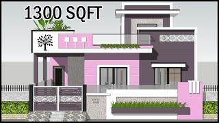 35x45 House Design West Facing Latest House Design Gopal Architecture [upl. by Noit]