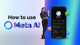 How to Use Meta AI on WhatsApp Instagram and Web Interface [upl. by Nnyliak]