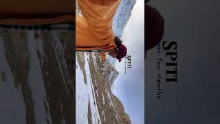 Winter in Spiti is a breathtaking experience spiti winter winterspiti spitivalley spitidiaries [upl. by Ogaitnas]