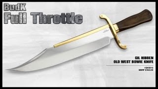 Gil Hibben Old West Bowie Knife [upl. by Aynad]