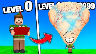 UPGRADING CHOP Tiny BRAIN Into GIANT BRAIN in ROBLOX Big Brain Simulator gameplay in hindi [upl. by Cortney]