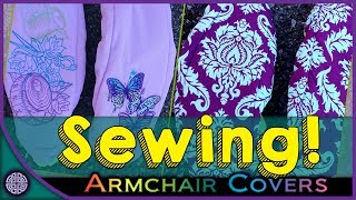 Super Cool ArmRest Covers Sewing amp Embroidery 1 [upl. by Scopp]