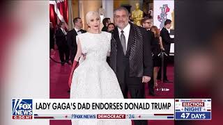 JOE GERMANOTTALADY GAGA’S DAD ENDORSES DONALD TRUMP FOXNEWS [upl. by Ennair408]