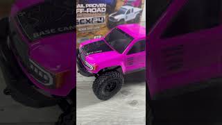 axial Scx24 base camp has landed and yes it’s pink I feel a small track build coming [upl. by Aramas]