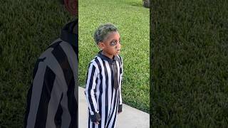 Kid gets scared of Michael Myers on Halloween shorts [upl. by Deonne]