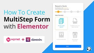 How To Create MultiStep form With Elementor amp Metform Plugin by WPmet on WordPress Website [upl. by Aver]