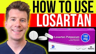 Doctor explains how to take LOSARTAN aka CozaarLozol  Doses side effects amp more [upl. by Plato]