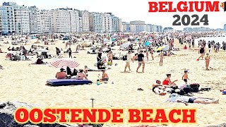 🇧🇪OOSTENDE BEACH BELGIUM 2024 [upl. by Nidia954]