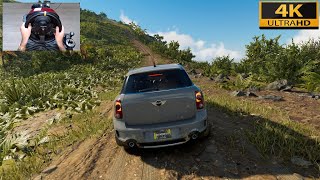 The Crew Motorfest  MINI COOPER S COUNTRYMAN ALL4  EXTREME OFFROAD with Steering Wheel  4K [upl. by Pulchia]