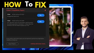 Fix Adobe Premiere Pro System Compatibility Error SOLVED Unsupported video driver for Adobe 2025 [upl. by Naira451]