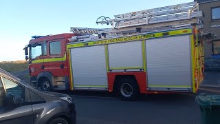 Wick Fire Station Turnout Retained 261023 [upl. by Marline]