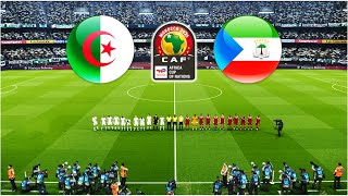 ALGERIA vs EQUATORIAL GUINEA  AFRICA CUP OF NATIONS 2025 QUALIFIERS [upl. by Aliwt]