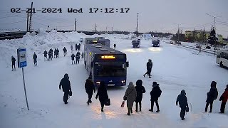 🥶🅻🅸🆅🅴🥶Norilsk Siberia❄️Polar Day🌟The coldest bus station in the world❄️Most Polluted☢️Closed City⛔ [upl. by Stephen]