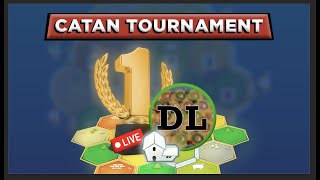 Catan Community Open Tournament  Day 1 [upl. by Ydarb]