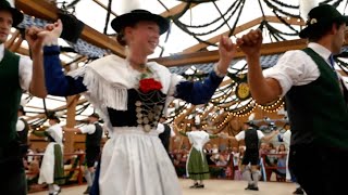 Oktoberfest 2024  Original bayerischer Tanz Schuhplattler [upl. by Bega]