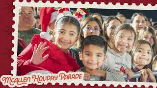 McAllen Holiday Parade presented by HEBto Celebrate Powerful Partnership [upl. by Mauricio]