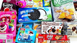 Japanese OREO kit kat bigkat Schogetten chocolate lays chips Ritter chill out toy story lollipop [upl. by Bellaude]