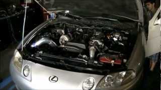 1jz single turbo sc300  dyno [upl. by Hamaso451]