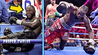 Deontay Wilder ALL Losses All knockdowns and moments when Wilder got Dropped Highlights Hd Boxing [upl. by Atikcir361]