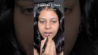 Lipsticks I Own💄✨ Part 23 lipstick lipswatch beauty trending lipsticksswatches trendingshorts [upl. by Gottwald]