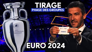 🚨🏆TIRAGE AU SORT EURO 2024  SUIVEZ EN DIRECT LE LIVE  QUEL GROUPE POUR LALLEMAGNE  🚨 [upl. by Arza]