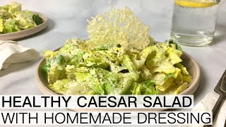 CAESAR SALAD WITH HOMEMADE DRESSING [upl. by Dong]