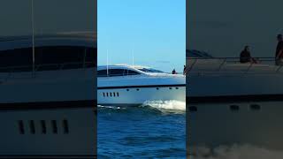 Mangusta yacht entrance to Haulover Inlet [upl. by Yennor863]