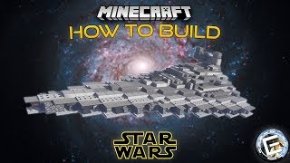 Imperial Star Destroyer  Minecraft Star Wars tutorial [upl. by Calder167]