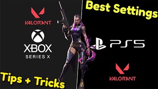 The Best Console Settings  Tips  Valorant Console Beta [upl. by Norene]