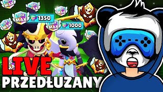 LIVE PRZEDŁUŻANY 😈 LECIMY PO 100000 PUCHARKÓW 🏆 4 ZŁ  1 MIN 😎 [upl. by Gnad]