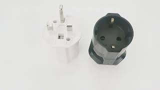 Hot sale Europe to Uk BS plug adapter [upl. by Ynned]