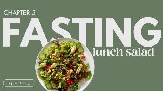 Fasting Mimicking Diet 🥗 Lunch Salad [upl. by Liddy388]