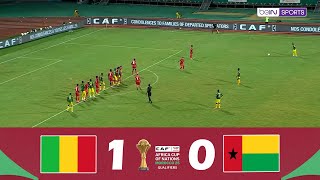 Mali contre GuineaBissau 10  Éliminatoires AFCON 2025  Résumé de Match [upl. by Spark]