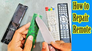 How to repair remote control of led TV receiver or any other Electronic Device [upl. by Triley]