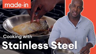 How to Properly Cook With Stainless Steel Pans  Made In Cookware [upl. by Adnarem]