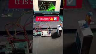 What is Radar ☑️📡or Sonar sensor 📶 youtubeshorts techprojectstechnology sonar radarviralvideo [upl. by Akinajnat645]