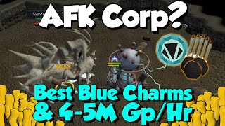 AFK CORP Best Blue Charms Ingame Runescape 3 45M Gphr [upl. by Levin]