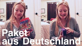 PAKET VON MEINER FAMILIE AUS DEUTSCHLAND❤️🇩🇪 Auslandsjahr USA 🇺🇸 201819  Anne [upl. by Charil]