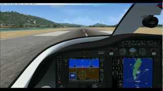 Flight 1 Cessna Citaton Mustang [upl. by Htez50]