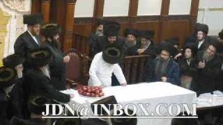 Sukkos 5770 with the Tosher Rebbe [upl. by Ylram]