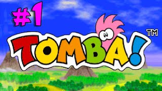 Tomba Gameplay 100 walkthrough part 1 PS1PSX [upl. by Anegroeg]