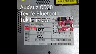 Opel Corsa D Delpgi Grundig CD30 Auxsuz Teybe Bluetooth Modül Taktım [upl. by Kaenel]