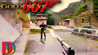 GoldenEye 007 Gameplay  Reimagined By AI  Retro Filters  N64 [upl. by Dawes626]