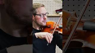 Smooth Bow Changes at Heel bowhold violinlessons [upl. by Hawken]