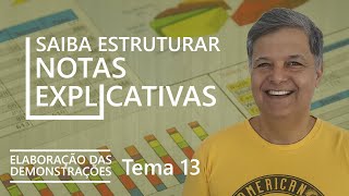 Compreenda Informações Necessárias para Notas Explicativas  Elaboração das Demonstrações  AULA 13 [upl. by Enaed]