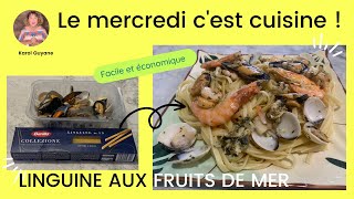 LINGUINE aux FRUITS de MER [upl. by Ahcilef956]