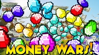 Minecraft MONEY WARS SO MANY DIAMONDS [upl. by Setarcos]