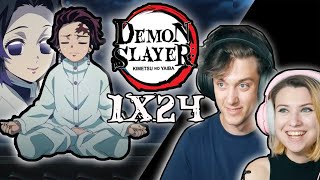 Demon Slayer 1x24 Reaction quotRehabilitation Trainingquot [upl. by Bluh]