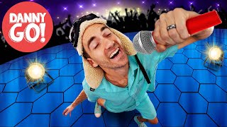 Superstar SingAlong Dance 🎤🎸✨ Brain Break  Danny Go Songs for Kids [upl. by Htederem]